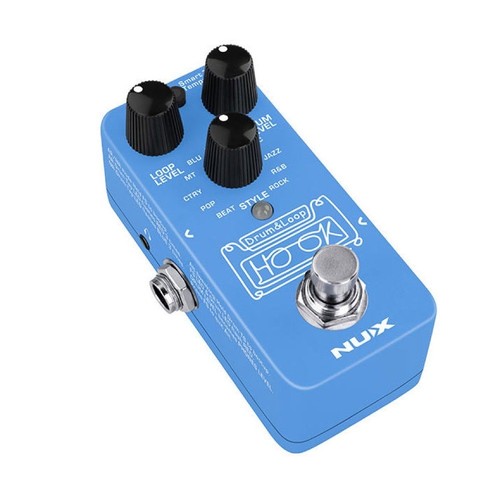 Nux NDL-3 Hook Drum Loop Pédale Effets Guitare Auto Tempo Enregistrement Overdub mode