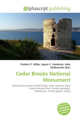 Frederic P. Miller (u. a.) | Cedar Breaks National Monument | Taschenbuch (2026)