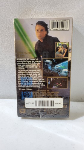 Return Of The Jedi Special Edition VHS NEW SEALED - Foto 2 di 6