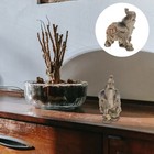Resin Craft Elephant Statue Adornment Desktop Craft Elephant Sculpture Decor