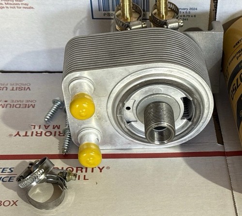 Dispositivo de calentador/filtro de combustible diésel con Baldwin BF7633 ¡3 micras absoluto! Ajuste de 3/8” - Imagen 6 de 6