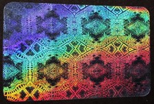 Hologram Overlays Aztec Overlay Inkjet Teslin ID Cards - Lot of 300