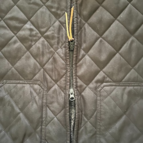 Pendleton Vest Men XL Black Washable Full Double Zip Up Lightweight Casual - Picture 4 of 8