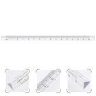 8pcs dreieckige Herrscher klären die Schüler der Skala -Studenten, die die