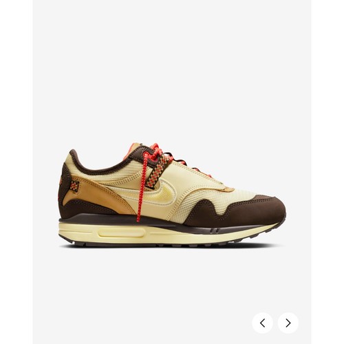 Nike Air Max 1 Travis Scott Cactus Jack Baroque Brown Mens 5 Wmns 6.5 DO9392-200 - Picture 10 of 12