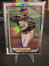 2024 Bowman Draft - Chrome Leo De Vries #BDC-116 Refractor (RC)