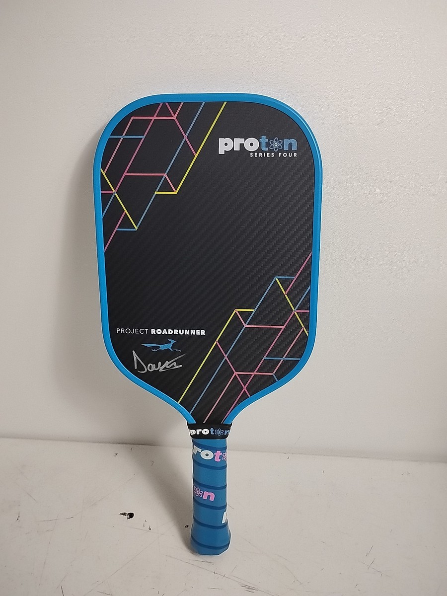 NEW Proton #4 Pickleball Paddle Project Roadrunner Carbon Signed