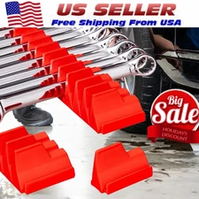 40X Magnetic Modular Wrench Organizer Compact Tool Storage Slots hold Tools SAE~