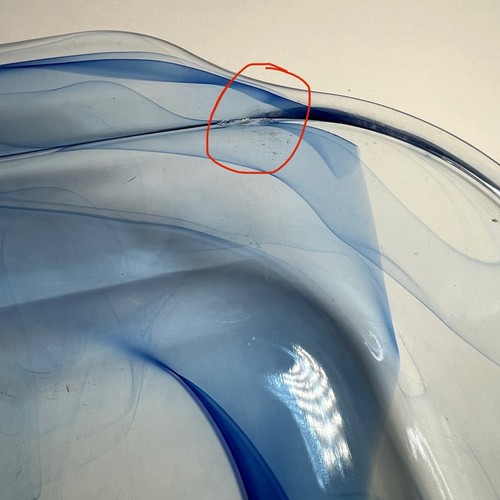 Pyrex Watercolor Blue Lagoon Swirl Glass Baking Dish Pan 3QT Discontinued 13”x9” - Picture 11 of 16