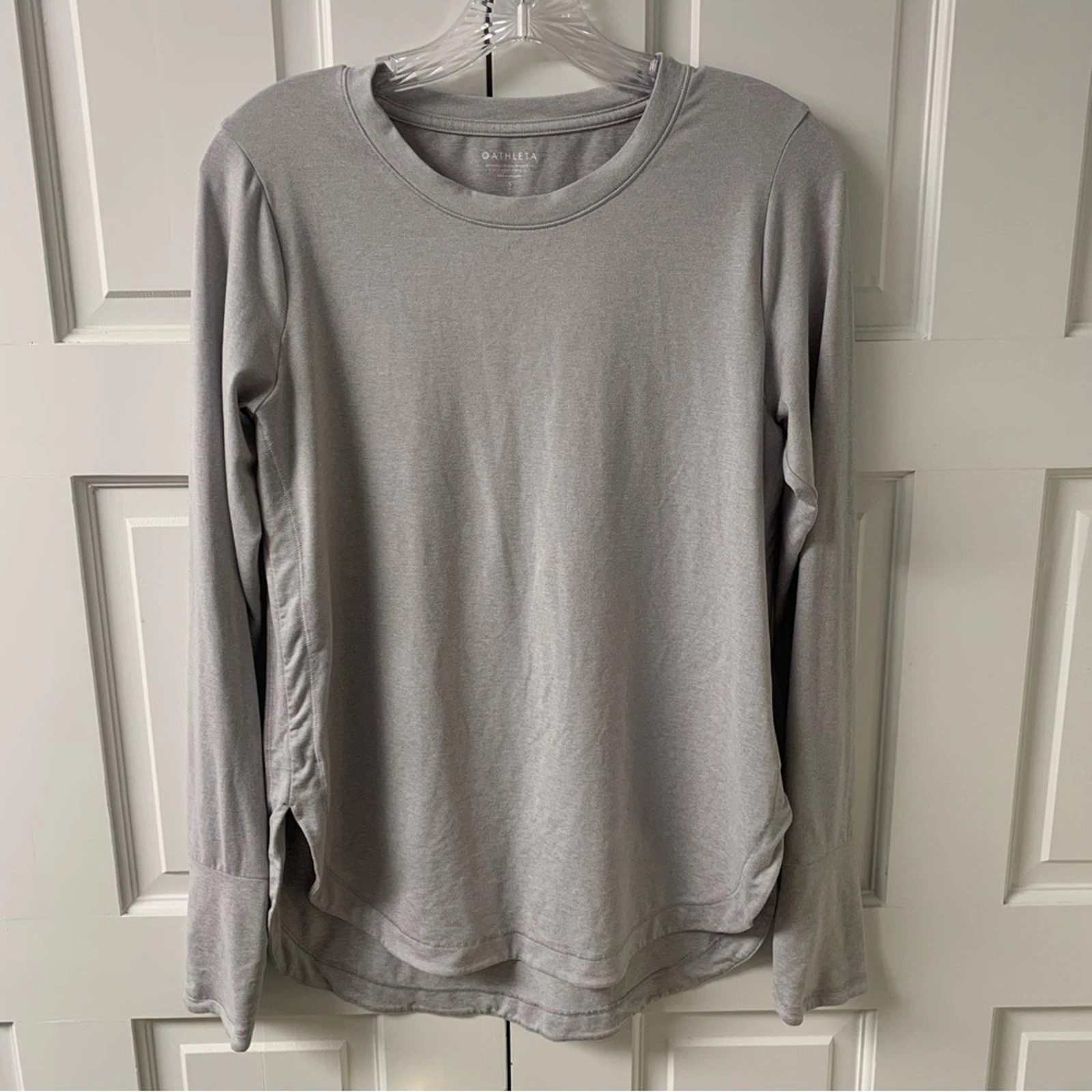 athleta uptempo long sleeve athletic adult shirt
