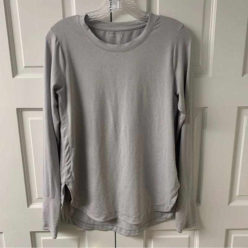 athleta uptempo long sleeve athletic adult shirt