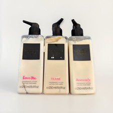 Lot of 3 Victoria's Secret Fragrance Lotions NEW - Love Me, Tease, Heavenly RARE