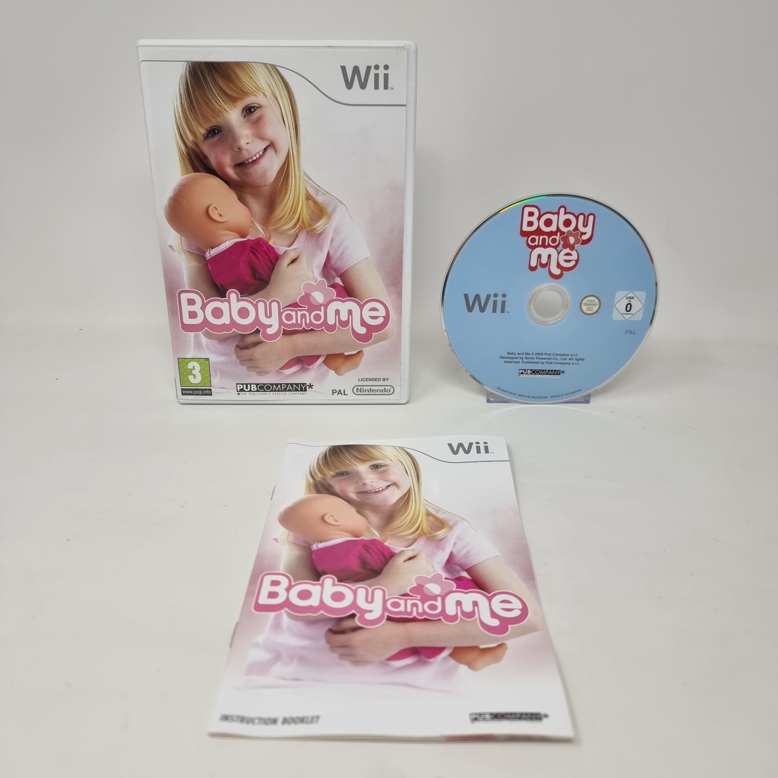 Baby and Me (Nintendo Wii) 2009 Complete With Manual PAL
