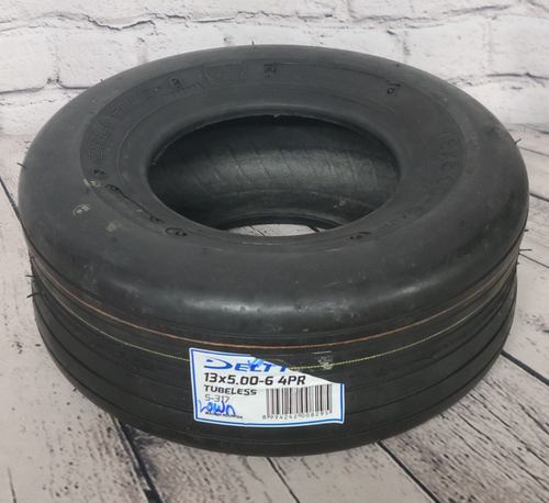 NEU 13x5.00-6 4PR Rasenmäher Gartentraktor Turf Tite 4PLY 13x5x6 Tubeless - Bild 1 von 6