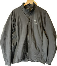 Arc'teryx Atom LT Mens Black Activewear Jacket Full Zip Size Large No Hood