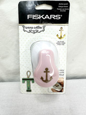 Fiskars Anchor Lever Paper Punch 157270-1001 Teresa Collins Medium New 2014 FrSh