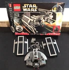 LEGO Star Wars Darth Vader's Tie Fighter 8017 Box Pieces Parts NOT Complete