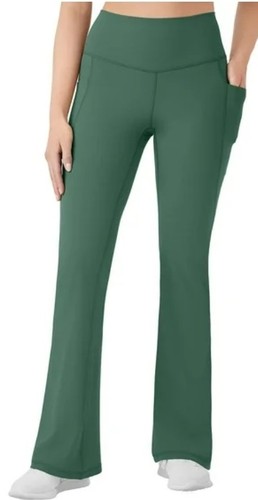 Member's Mark Flare Yoga Pants High Rise Stretch w/ Pockets XS, S, M, L, XL, XXL - Picture 10 of 20