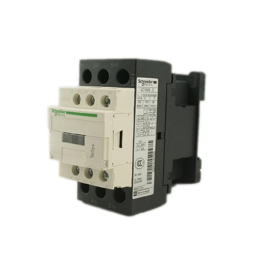 CONTACTOR SCHNEIDER TELEMECANIQUE LC1D25F7C 110 VAC 11KW 3 POLOS ANGUILA EE. UU. IMPUESTOS gratis - Imagen 9 de 9