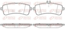 REMSA Bremsbeläge Satz Hinten Bremsklötze passend für MERCEDES-BENZ SL (R231)