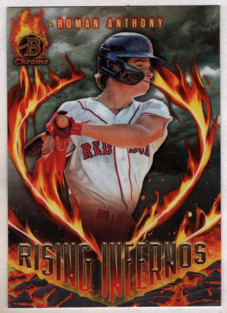 Roman Anthony 2024 Bowman Rising Infernos