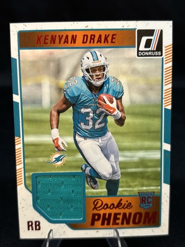 Donruss Kenyan Drake #23 Rookie Phenom Relic RC 2016 - Imagen 1 de 2