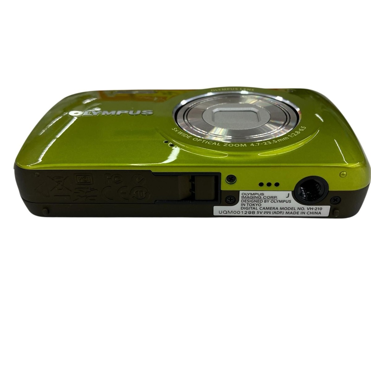 OLYMPUS VH-210 グリーン 14メガピクセル OLYMPUS VH-210 Digital Camera 14 Mega Pixel Green Brown Untested