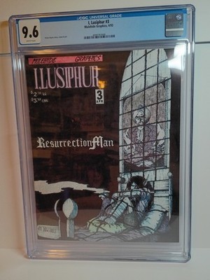 PRIMO:  I LUSIPHUR #3 vhtf 1st print MULEHIDE Graphics comics D HAYES NM 9.6 CGC