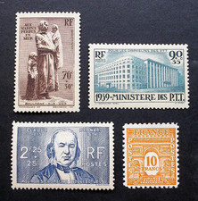 LOT TIMBRES FRANCE SEMI-CLASSIQUES NEUFS** cote 135