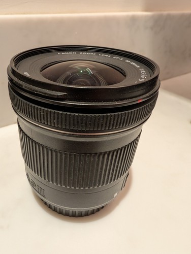 Used Canon EF-S 10-18mm F4.5-5.6 IS STM wide angle lens EF (Boxed SH43470) - Picture 5 of 14