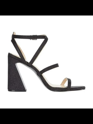 JESSICA SIMPSON Womens Black Raymie 2 Square Toe Flare Sandals Shoes 5.5 M - Picture 7 of 9