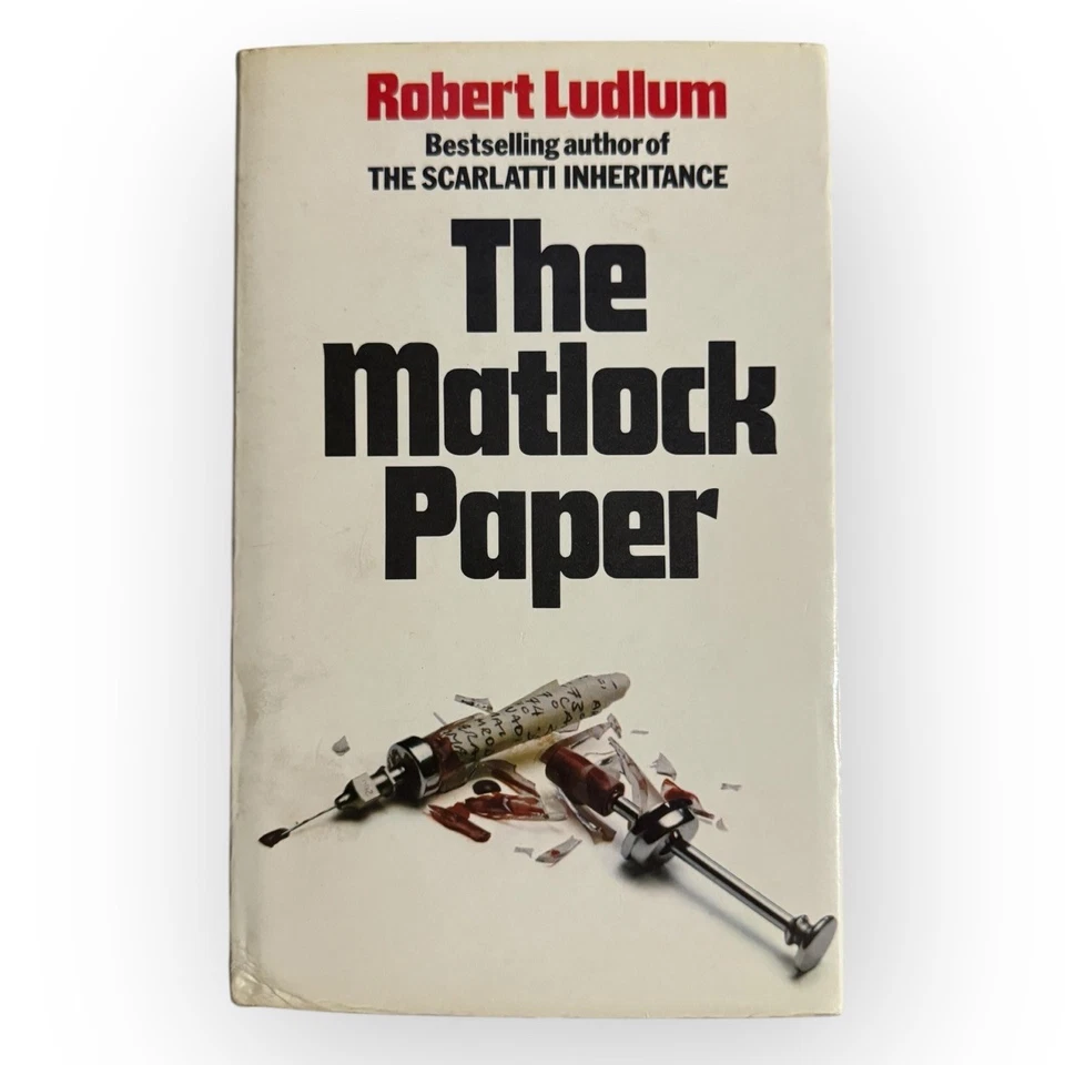 Robert Ludlum Thriller Lot (5 HC/DJ) – Matarese, Holcroft, Matlock | VG 1st Eds - Image 2 of 4