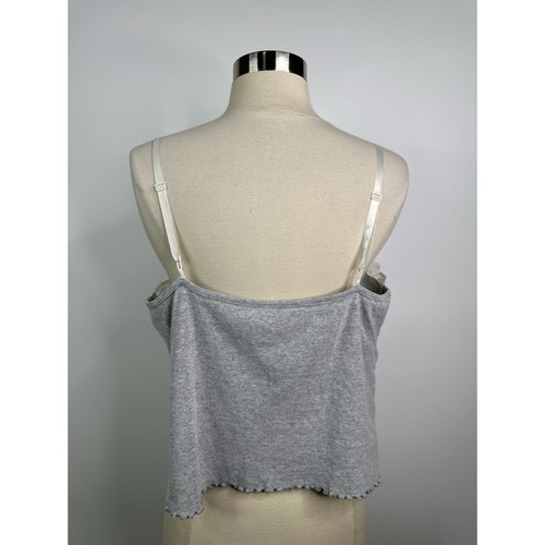 Victoria’s Secret Lace Trim Y2K Babydoll Knit Womens Top L - Picture 3 of 10