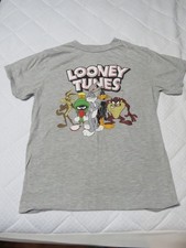 Looney Tunes Boys Gray L T-Shirt
