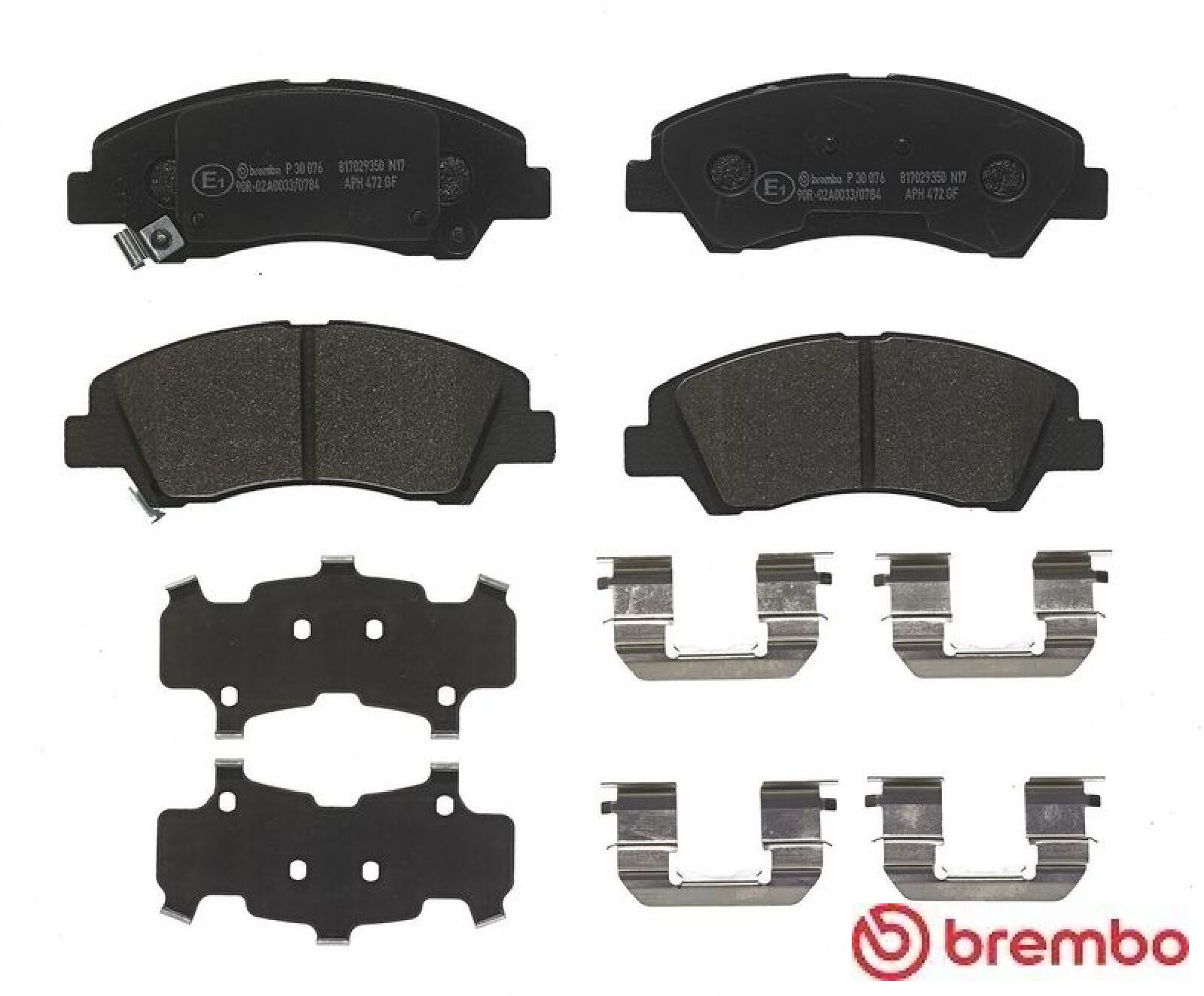 Brembo Bremsbelagsatz P 30 076, Vorne - Bild 2