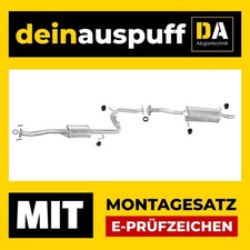 Auspuffanlage für Mazda 323 1.5i Auspuff A129