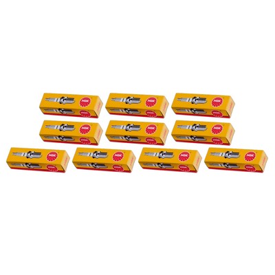 10x NGK Zündkerze B9EGV = BR-9 EIX / NGK BR9EIX 1 PC of Spark Plug MADE IN JAPAN