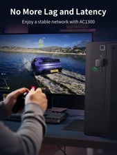 UGREEN AC1300 USB WiFi Adapter Dual Band 5G 2.4G USB 3.0 Dongle for Desktop PC