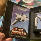 SEGA After Burner II Shooter Sega Genesis Game with Original Case and Manual