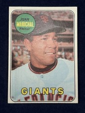 1969 TOPPS #370 JUAN MARICHAL San Francisco Giants HOF