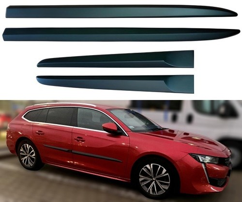PEUGEOT 508 MK2 2018-2024  Side Door Moulding Anti-Scratch Door Trim Protectors - Picture 1 of 9