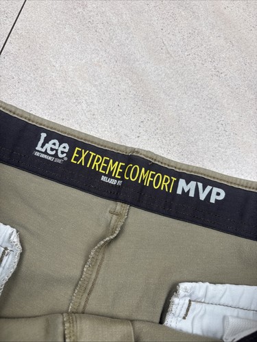 Lee Extreme Comfort MVP Relaxed Fit Hose 40x30(40x28) Chino Khaki - Bild 5 von 8