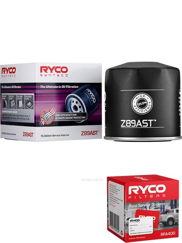 Ryco Syntec Oil Filter Z89AST + Service Stickers fits Saab 900 2.0 AM4 ...