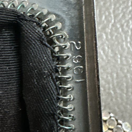 Vintage WHITING & DAVIS Silver Mesh 1950’s Coin Purse nice condition 3.5”X3” - Picture 12 of 14