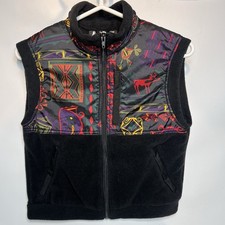 Roffe Ski Winter Vest Kids Size Large Aboriginal