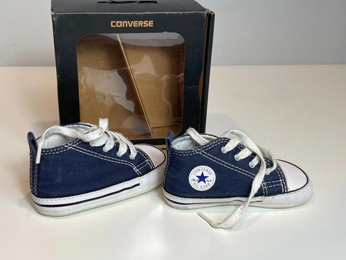 Converse Chuck Taylor First Star Navy US Größe 4 - Bild 2 von 6