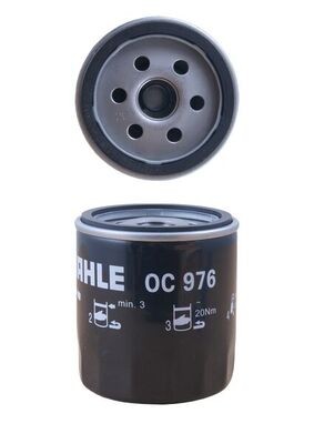 Oil Filter OC976 Mahle 110950 1109AL 110951 1109AP 1109R1 70515268 Quality New - Picture 3 of 3