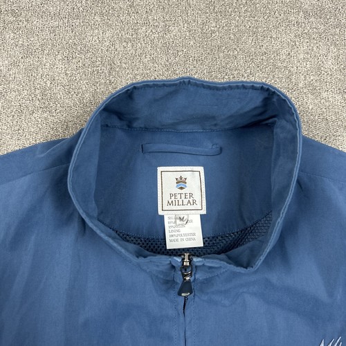 Peter Millar Belseta Vest Mens Medium Untrafine Microfiber Full Zip Kalos Golf - Picture 3 of 9