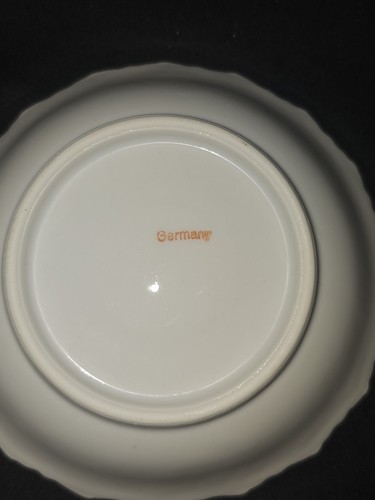 Antike Germany Floral Butter Pat Schalen - Bild 5 von 5