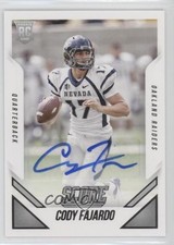2015 Score Rookie Signatures Cody Fajardo #374 Rookie Auto RC